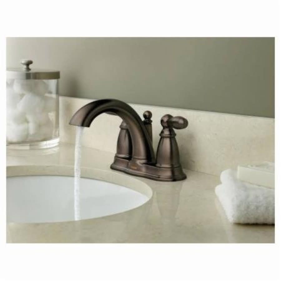 Brantford™ Centerset Lavatory Faucet, ADA, 2 Handle, 2-Hole, 1.2 gpm, Oil Rubbed Bronze