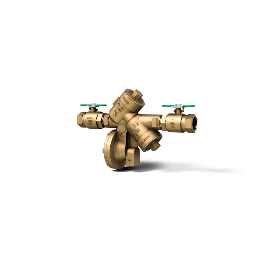 975XL2 Reduced Pressure Backflow Preventer, 1 in, FNPT, Bronze