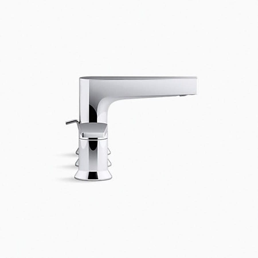 Taut™ Widespread Lavatory Faucet, ADA, 2 Handle, 3-Hole, 1.2 gpm, Vibrant Brushed Nickel