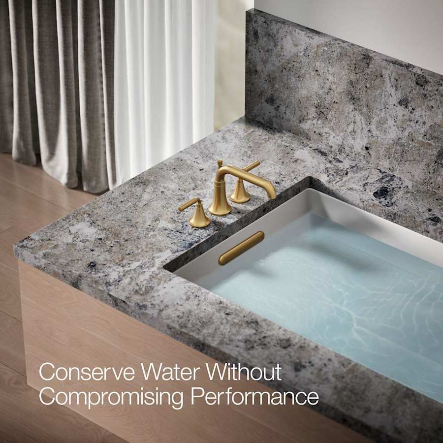 Tone Deck Mounted Roman Tub Filler with Built-In Diverter