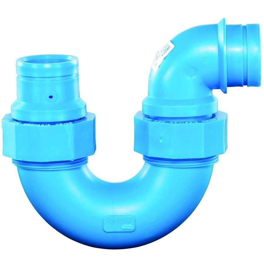 Blueline™ Acid Waste Adjustable P-Trap, 2 in, Polypropylene
