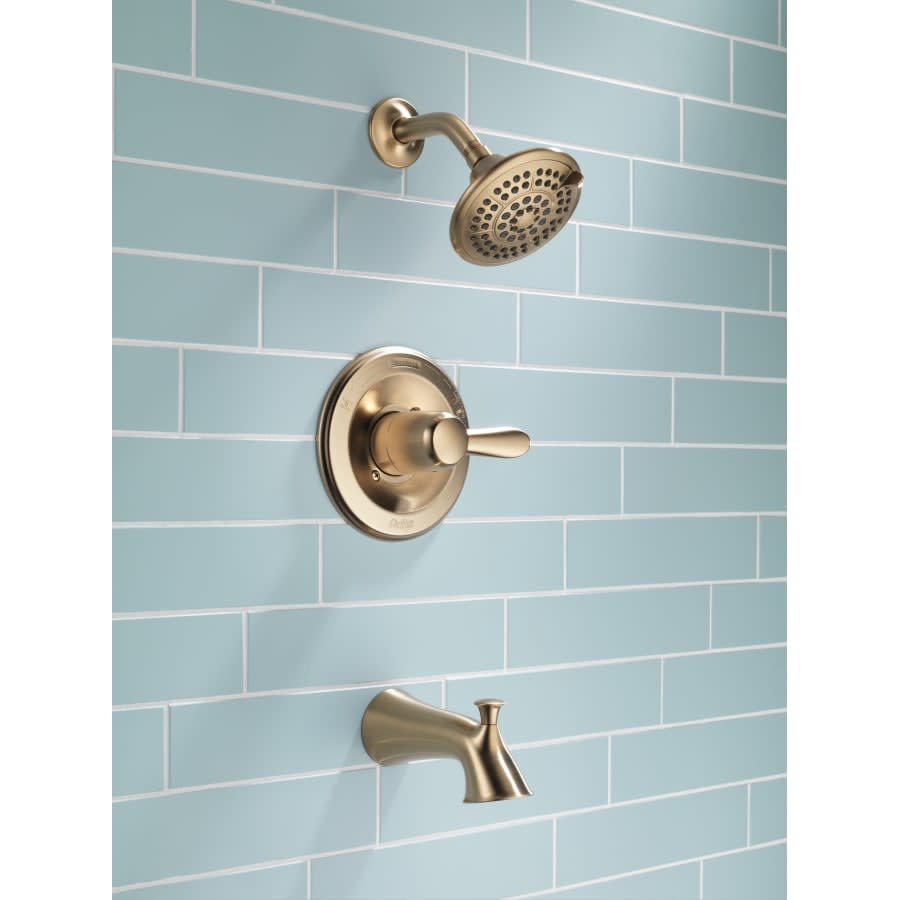 Lahara Monitor 14 Series Tub and Shower Trim Package with 1.75 GPM Multi Function Shower Head