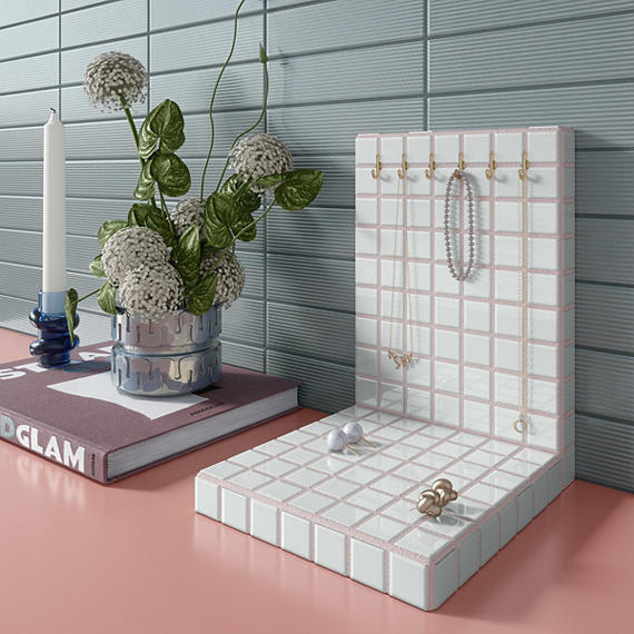 Color Appeal Pearl Rectangle 2X8 Glossy