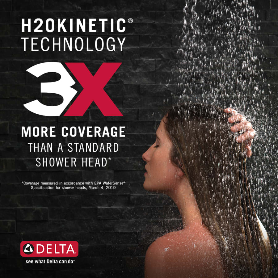 Pivotal Shower Only Trim Package with 1.75 GPM Multi Function Shower Head