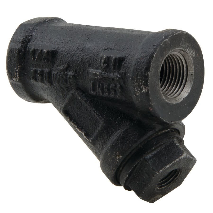 77SI Strainer, 1-1/4 in, FNPT, Cast Iron
