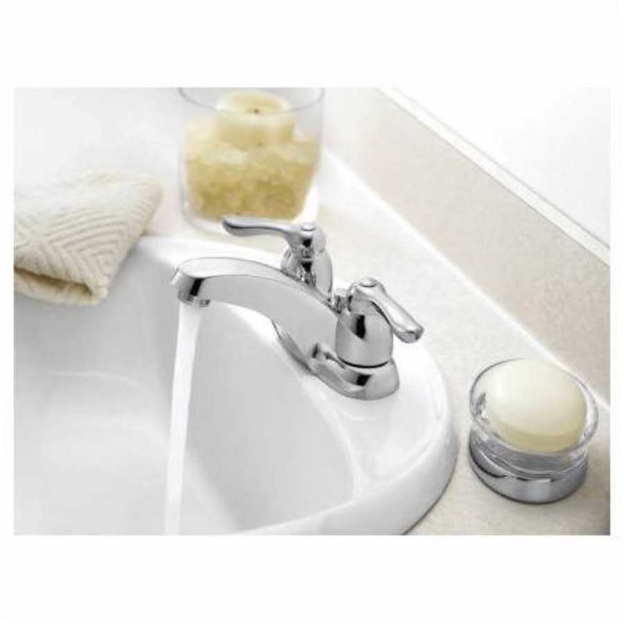 Chateau® Centerset Lavatory Faucet, ADA, 2 Handle, 2-Hole, 1.2 gpm, Polished Chrome