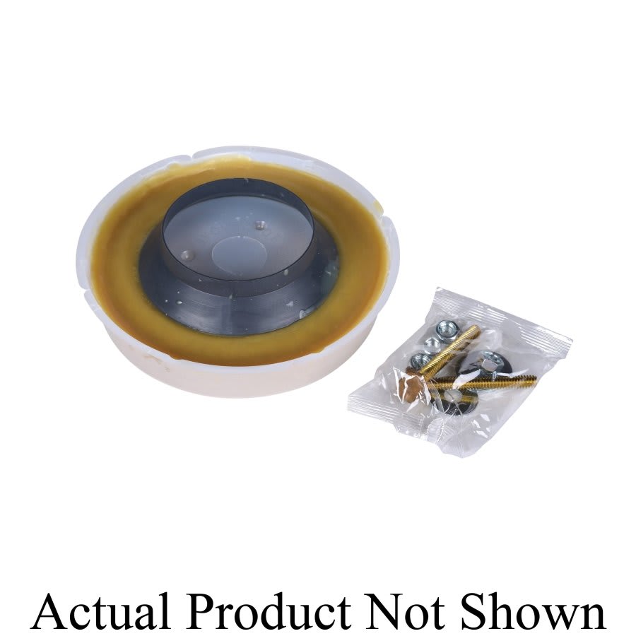 No-Seep® 3 or 4 in No. 1 Wax Gasket with Bolt Set