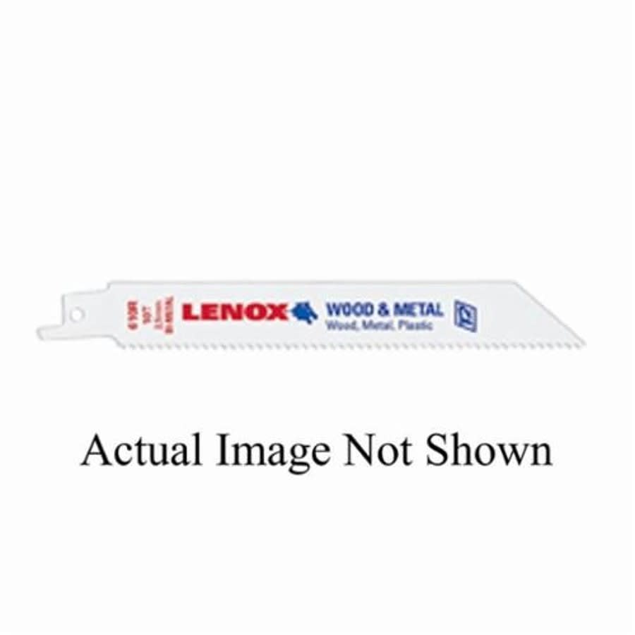 METALWOLF™ WAVE EDGE™ General Purpose Reciprocating Saw Blade, 6 in L, 10/14 tpi, 0.05 in THK, 2-Pack