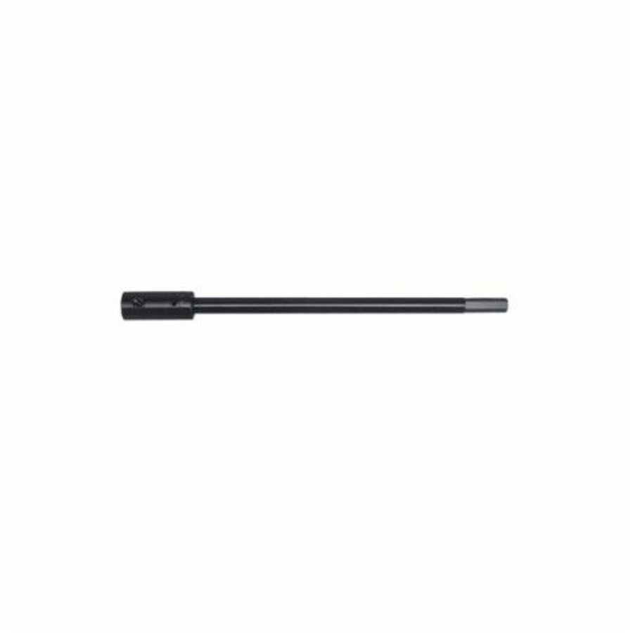 30843, 3/8 in, Shank, 10 in L, For Use With 5L, 6L or 7L Hole Saws, Carbon Steel, Black Oxide