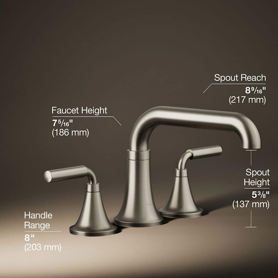 Tone Deck Mounted Roman Tub Filler