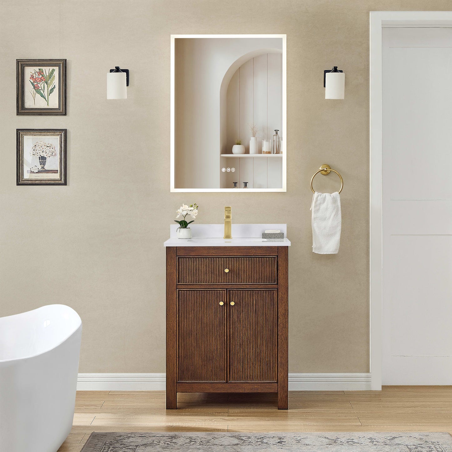 Pendry Single Bathroom Vanity - 24W x 35H x 22D