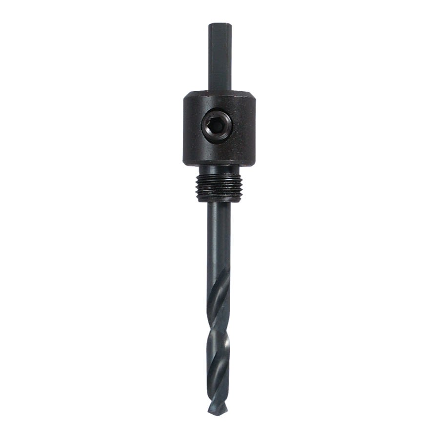Standard Hole Saw Arbor, 1/4 in, Shank, 1/4 in, Pilot Drill, Steel