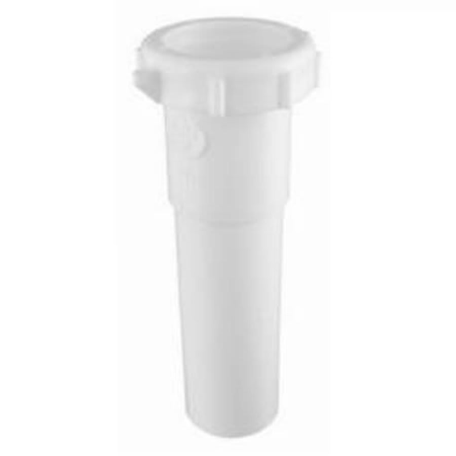 Tubular Extension, 1-1/2 in, Tube x Slip Joint, White