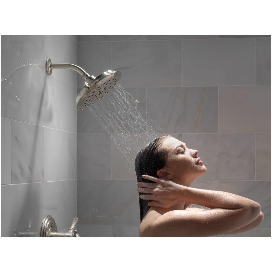 UltraSoak 8" Round 1.75 GPM Multi Function Shower Head with H2Okinetic Technology