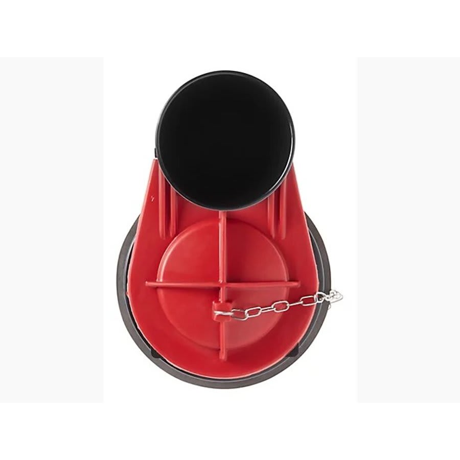 Flush Valve Kit, For Use With 2-Piece Toilet, 1.4 to 1.6 gpf, Black