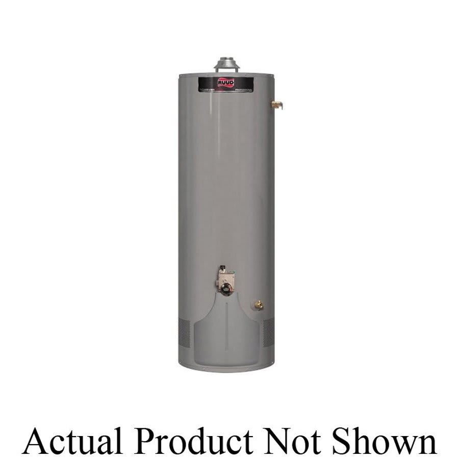 Atmospheric Tall Residential Water Heater, 50 gal, Natural Gas, 36 Kbtu/hr, Ultra Low NOx, 0.58 Energy Factor, 8-Year Warranty