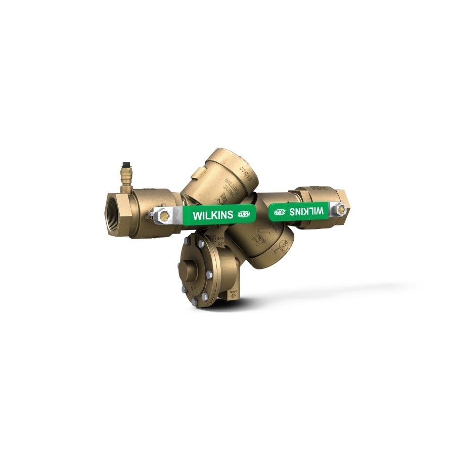 975XL2 Reduced Pressure Backflow Preventer, 2 in, FNPT, Bronze