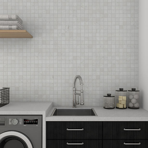 Marble Attache Lavish Diamond Carrara Square 32X32 Polished