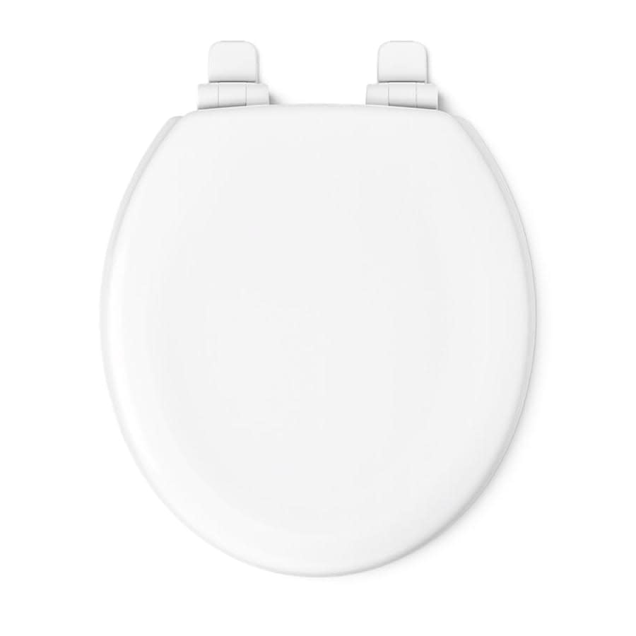 Stonewood Round Closed-Front Toilet Seat with Soft Close