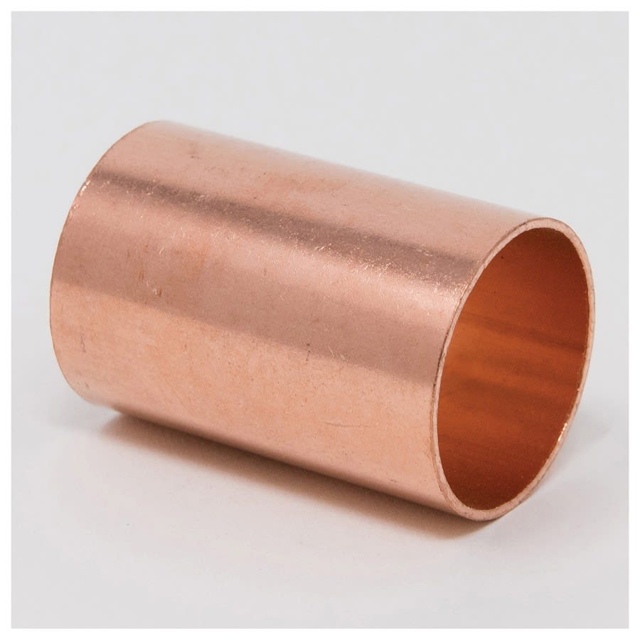No-Stop Coupling, 1/2 in, C, Copper