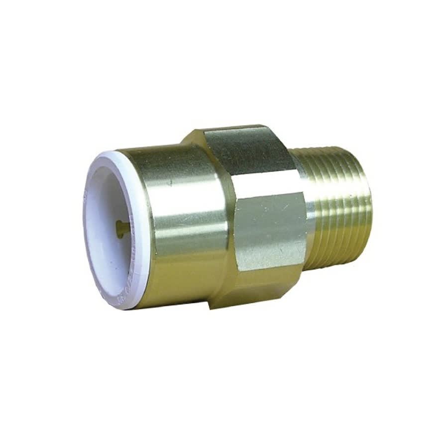 Speedfit® Adapter, 3/4 in, Push x MNPT, Brass