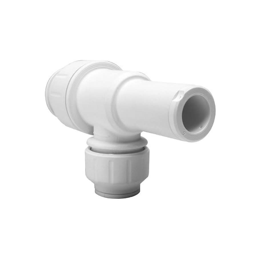 Speedfit® Tee, 3/4 x 1/2 in, Push, Plastic