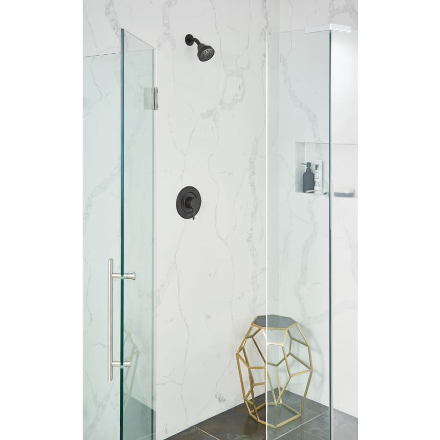 Single Handle Posi-Temp Pressure Balanced Shower Trim with 2.5 GPM Shower Head from the Align Collection (Less Valve)