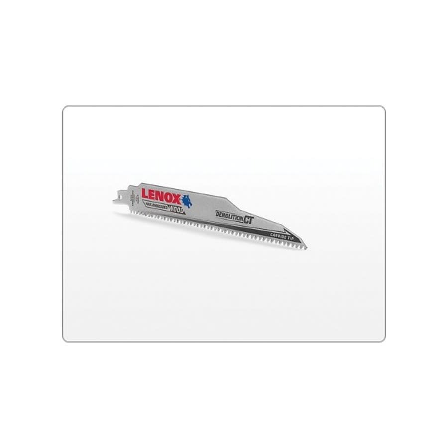 DemoWolf™ Carbide Tip Demolition Reciprocating Saw Blade, 6 in L, 6 tpi, 0.05 in THK