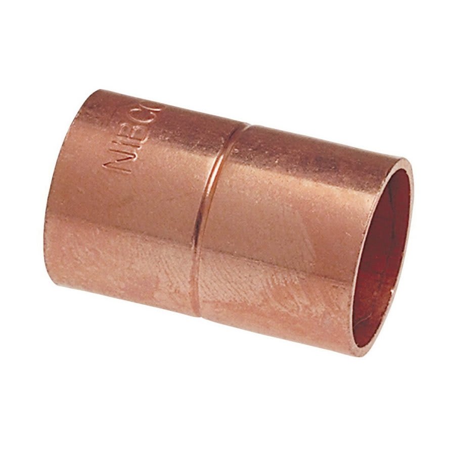 Roll Stop Coupling, 1-1/2 in, C, Copper