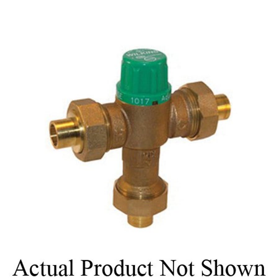 Aqua-Gard® Mixing Valve, 3/4 in, FNPT, Bronze, Rough Bronze