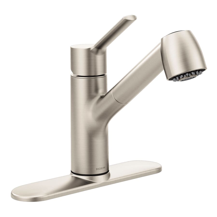 Method Single Handle Pullout Spray Kitchen Faucet with Duralock⢠Technology