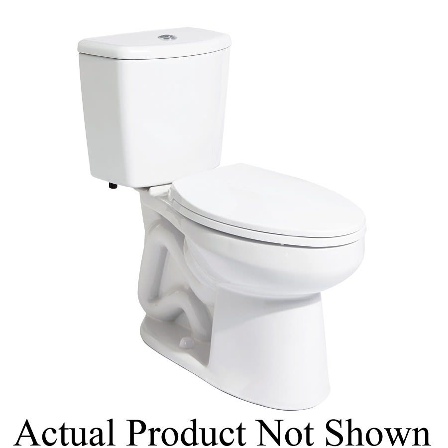 Nano® Toilet Bowl, Floor Mount, 12 in Rough, ADA, Elongated, White