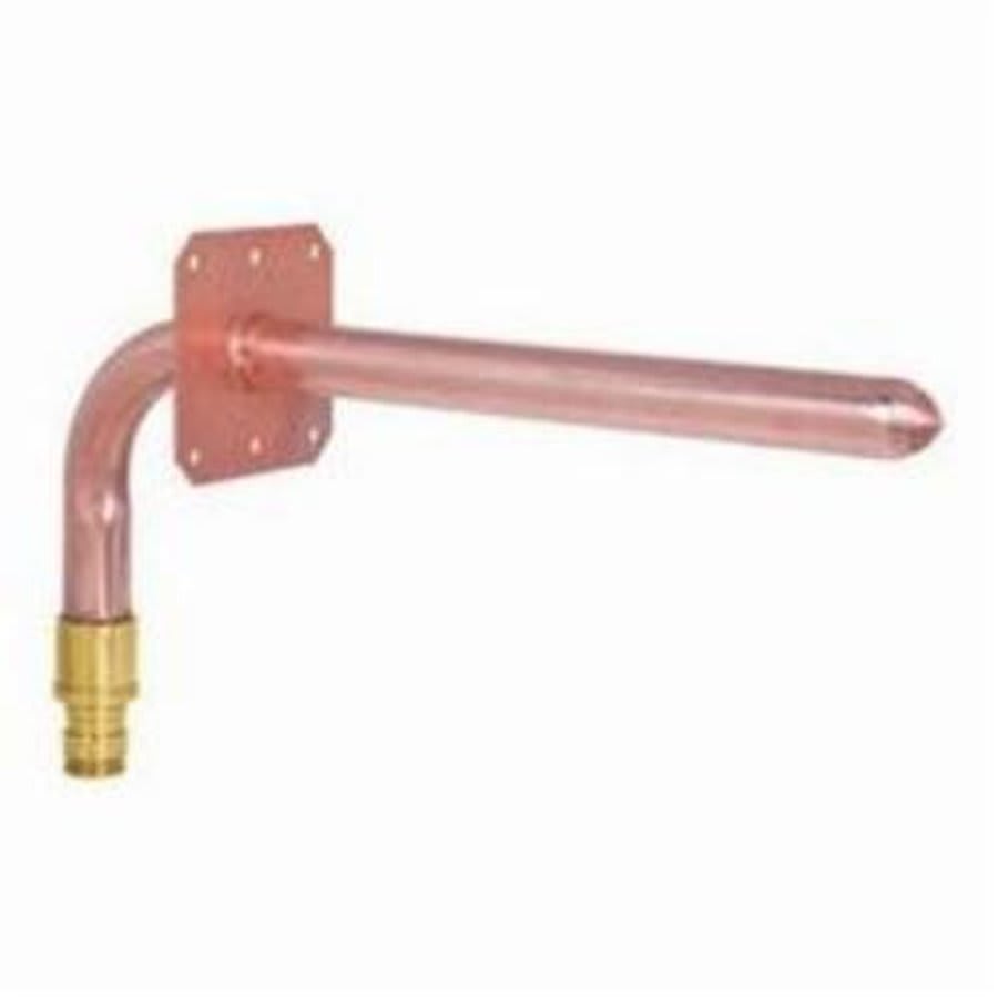 4 x 8 in L Stub Elbow, 1/2 in, C, Copper