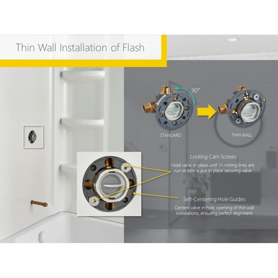Townsend Shower Only Trim Package with 2.5 GPM Single Function Shower Head