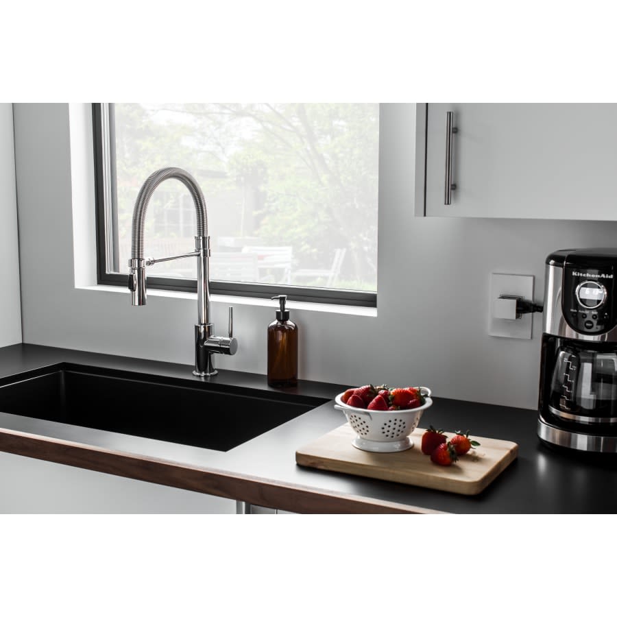 Trinsic 1.8 GPM Single Hole Pre-Rinse Pull Down Kitchen Faucet