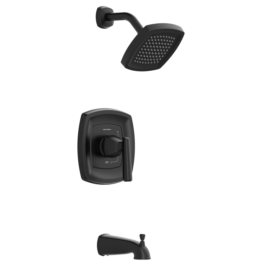 Edgemere Tub and Shower Trim Package with 1.8 GPM Single Function Shower Head, Tup Spout, and Lever Handle