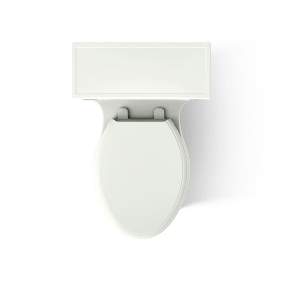 Memoirs 1.28 GPF Compact Elongated One-Piece Comfort Height Toilet with AquaPiston and Glenbury Quiet-Close Seat Included