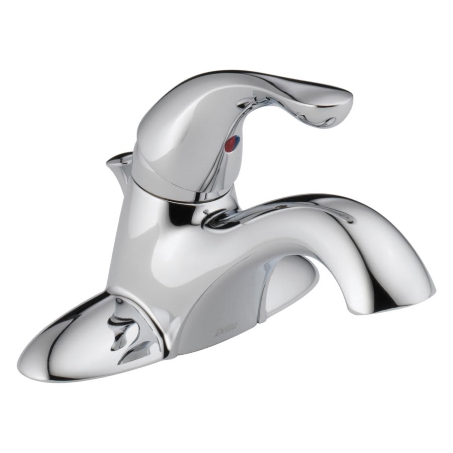 Classic Centerset Lavatory Faucet, ADA, 1 Handle, 3-Hole, 1.2 gpm, Chrome