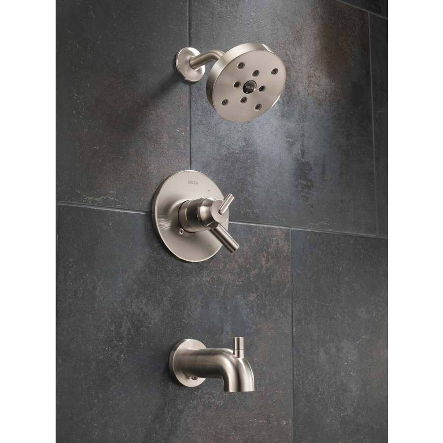 Trinsic Monitor 17 Series Dual Function Pressure Balanced Tub and Shower with Integrated Volume Control - Less Rough-In Valve