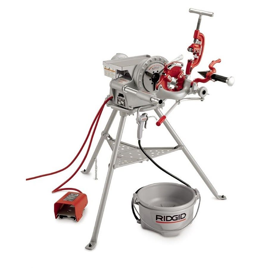 300 Power Drive With Foot Switch, 1/8 to 2 in Pipe, 115 VAC, 1/2 hp, 36 rpm