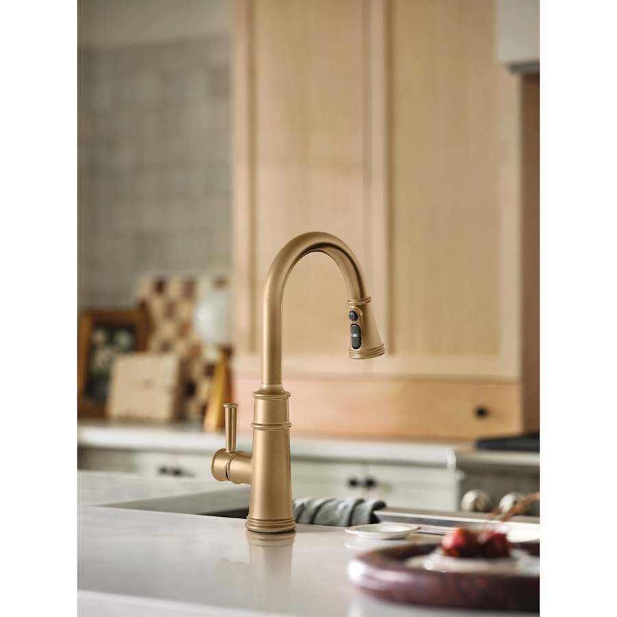 Belfield 1.5 GPM One-Handle High Arc Pulldown Kitchen Faucet with PowerBoost Technology