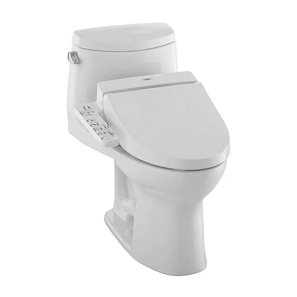 UltraMax II 1.28 GPF One Piece Elongated Toilet with Left Hand Lever - Less Seat