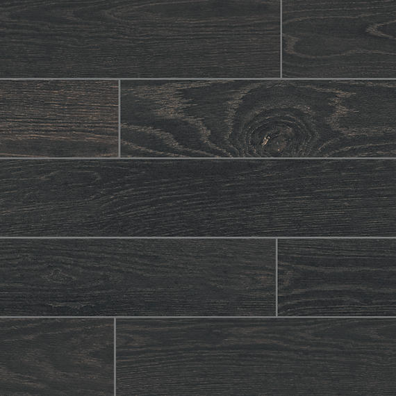 Debonair Estate Ebony Plank 8X48 Matte