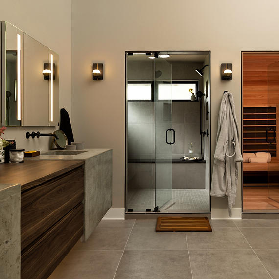 Cohesion Grey Rectangle 24X48 Matte