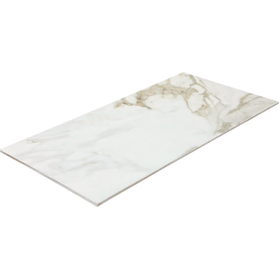 Platinum Magnolia Rectangle 6X18 Glossy