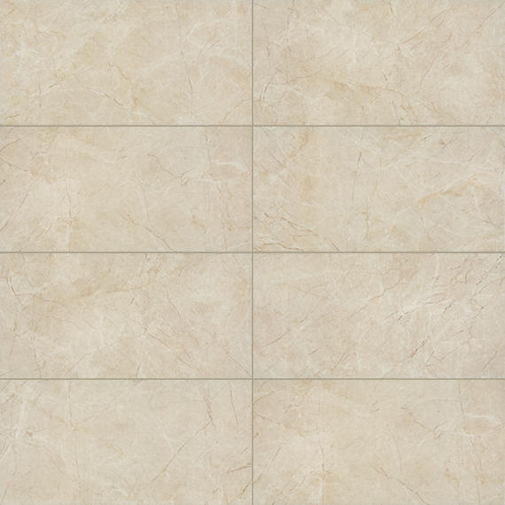Platinum Almond Rectangle 6X18 Glossy
