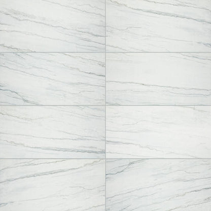 Platinum Oyster Rectangle 6X18 Glossy