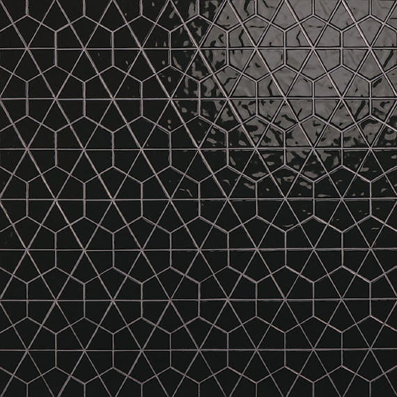 Stagecraft Black Kaleidoscope 6X6 Glossy