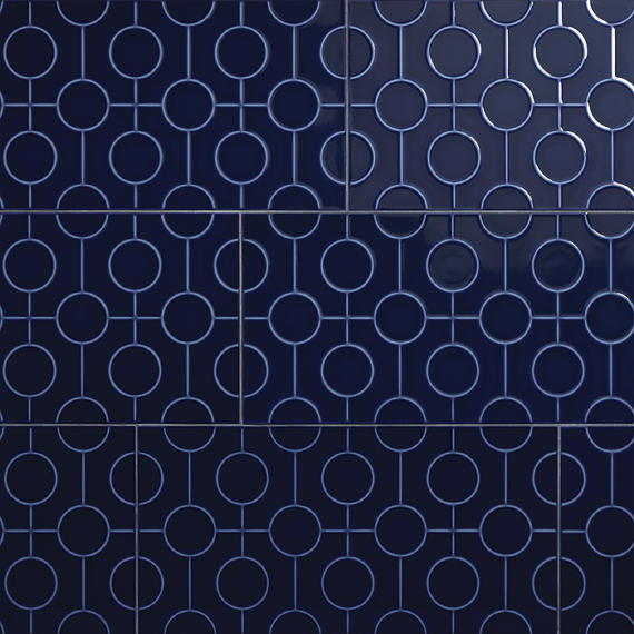 Luminique Navy Picket 2X5 Glossy