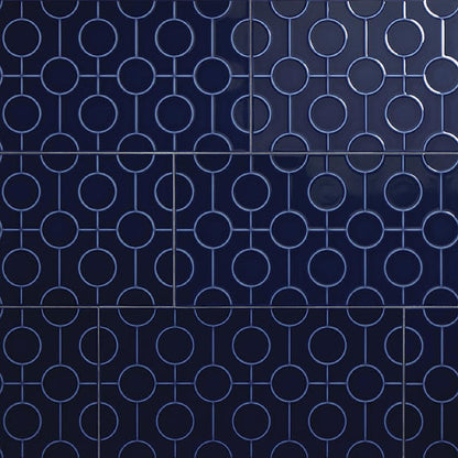 Luminique Navy Picket 2X5 Glossy